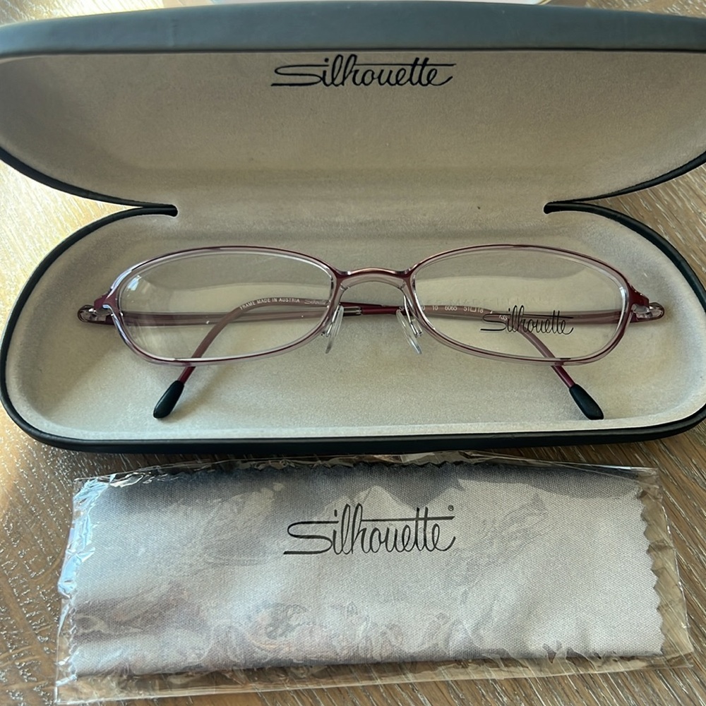 Silhouette Eyeglasses with Case